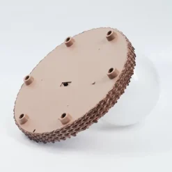 hofstein Lampe solaires Centrache LED Brun, 1 lumière