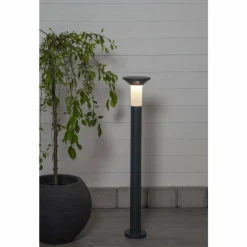 Luminaires Eglo Lampe solaires Eglo CORBEZZOLA LED Gris, 6 lumières, Détecteur de mouvement