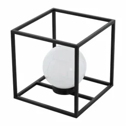 Luminaires Eglo Lampe solaires Eglo SQUARE LED Noir, 1 lumière