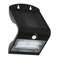 Luminaires Eglo Lampe solaires Eglo-Leuchten LAMOZZO LED Noir, 1 lumière, Détecteur de mouvement