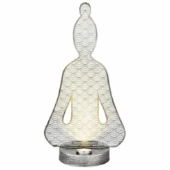 Luminaires Rustiques-Luminaires Globo Lighting Lampe solaires Globo LED Argent Oxydé, Noir, 1 lumière