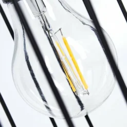 Style Boho-Chic-hofstein Lampe solaires Klovsta LED Noir, 1 lumière