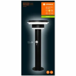 Luminaires Ledvance Lampe solaires LEDVANCE ENDURA® Noir, 1 lumière, Détecteur de mouvement