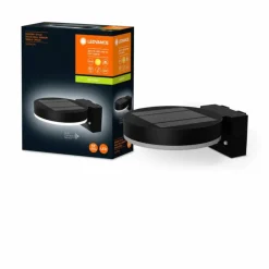 Luminaires Ledvance Lampe solaires LEDVANCE ENDURA® Noir, 1 lumière, Détecteur de mouvement