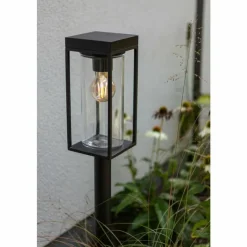 Luminaires Lutec Lampe solaires Lutec Flair LED Noir, 1 lumière