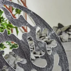 Luminaires Orientaux-hofstein Lampe solaires Mesan LED Noir, Argenté, 1 lumière