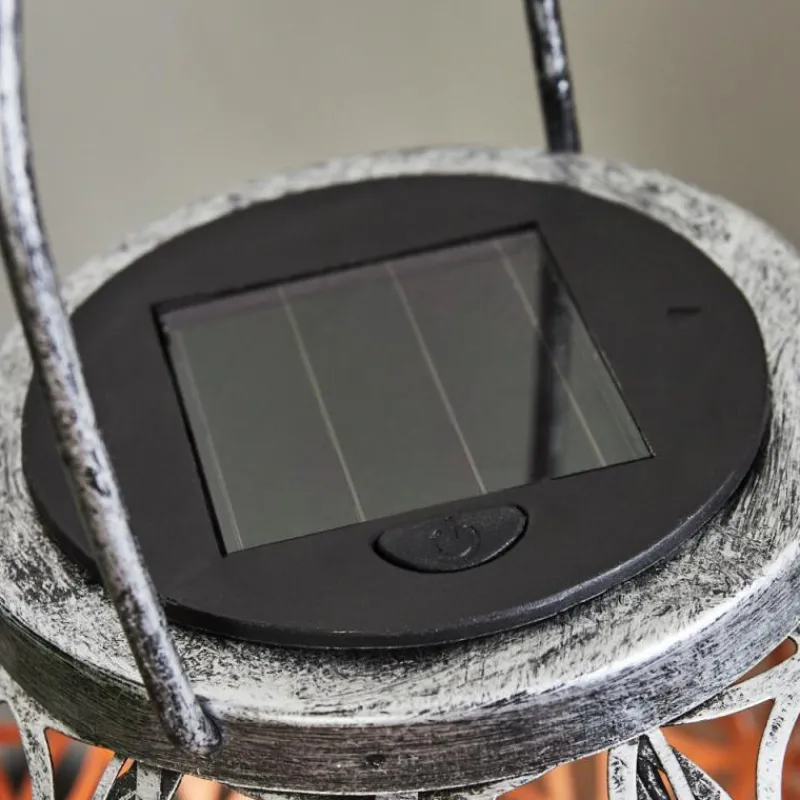 Luminaires Orientaux-hofstein Lampe solaires Moreland LED Cuivre, Noir, Argenté, 1 lumière