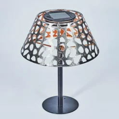 Luminaires Orientaux-hofstein Lampe solaires Moreland LED Noir, 1 lumière