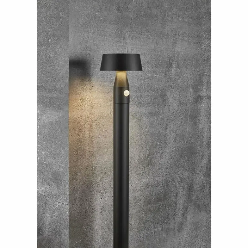 Luminaires Nordlux Lampe solaires Nordlux NAMA LED Noir, 1 lumière, Détecteur de mouvement