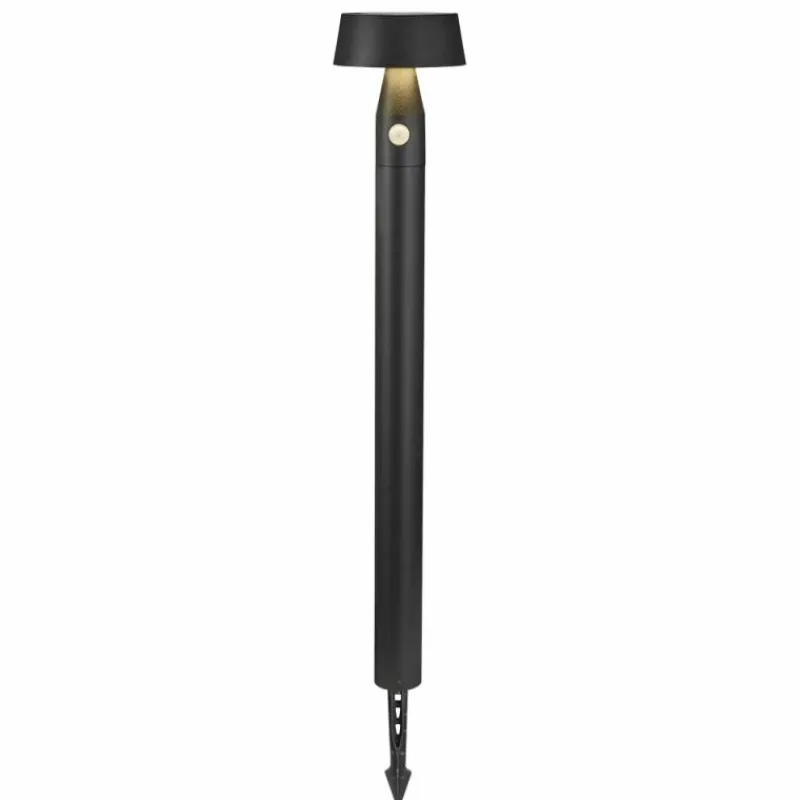 Luminaires Nordlux Lampe solaires Nordlux NAMA LED Noir, 1 lumière, Détecteur de mouvement