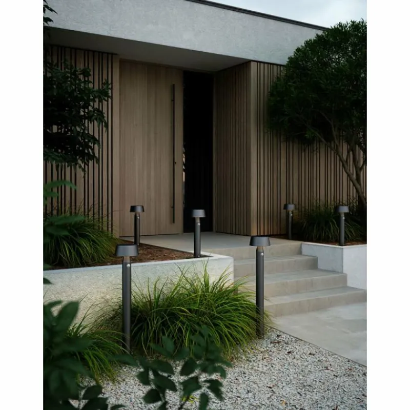 Luminaires Nordlux Lampe solaires Nordlux NAMA LED Noir, 1 lumière, Détecteur de mouvement