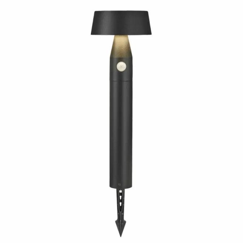Luminaires Nordlux Lampe solaires Nordlux NAMA LED Noir, 1 lumière, Détecteur de mouvement