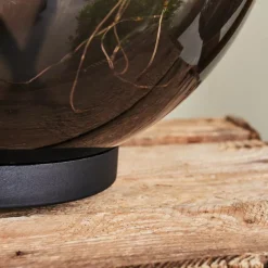 hofstein Lampe solaires Pollenca LED Noir, 50 lumières