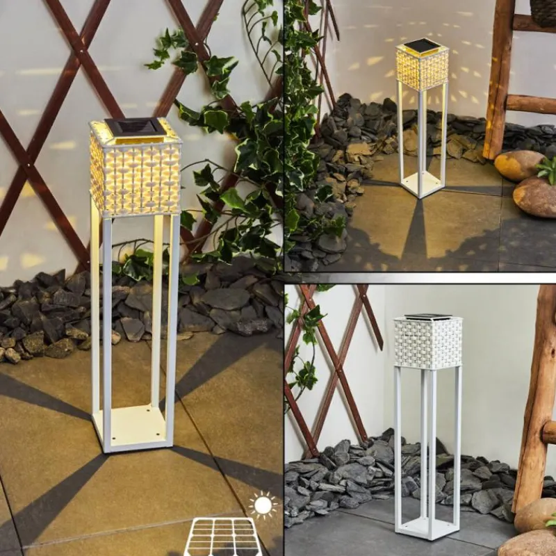 Luminaires Orientaux-hofstein Lampe solaires Quarrata LED Blanc, 1 lumière