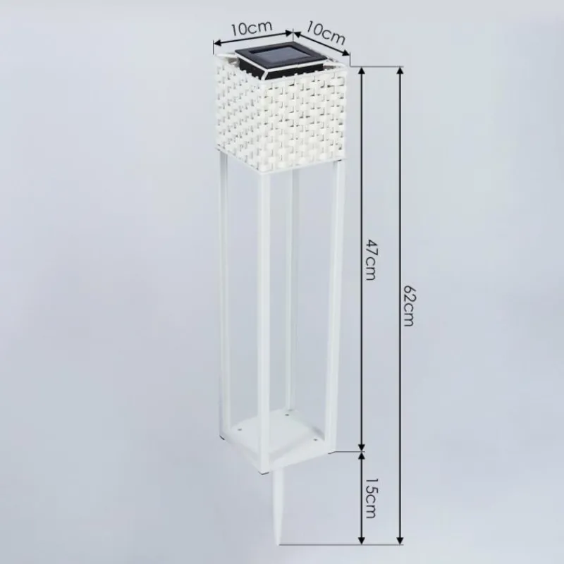 Luminaires Orientaux-hofstein Lampe solaires Quarrata LED Blanc, 1 lumière