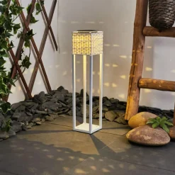 Luminaires Orientaux-hofstein Lampe solaires Quarrata LED Blanc, 1 lumière