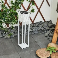 Luminaires Orientaux-hofstein Lampe solaires Quarrata LED Blanc, 1 lumière