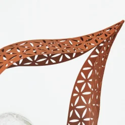 Luminaires Orientaux-hofstein Lampe solaires Rovinj LED Rouille, 1 lumière