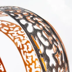 Luminaires Orientaux-hofstein Lampe solaires Wasalea LED Bronze, Noir, Argenté, 1 lumière