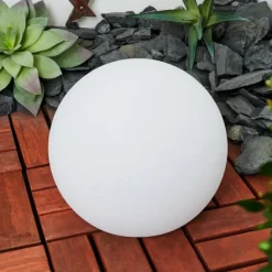 hofstein Lampe solaires Ykullen LED Noir, 1 lumière, Télécommandes, Changeur de couleurs