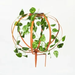 Lampes À Boules-hofstein Lampe solaires Yonkers LED Vert, Rouille, 1 lumière