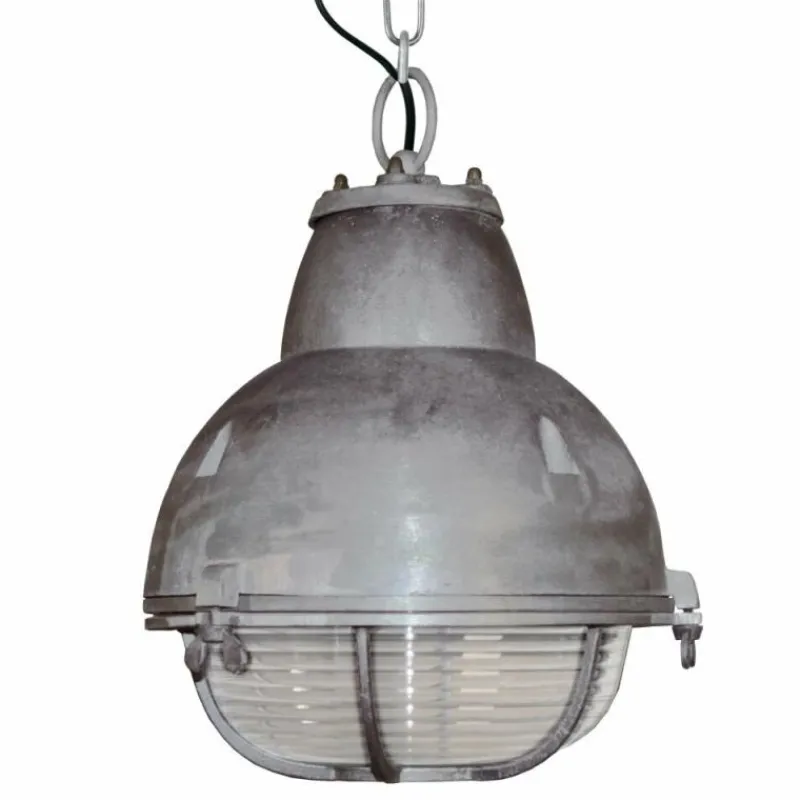 Lampes Industrielles-KS Verlichting Lampe suspendue à chaîne Navigator Aluminium, 1 lumière