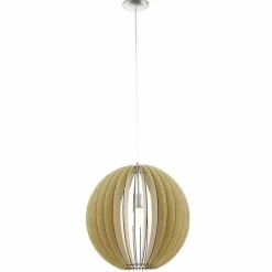 Luminaires Scandinaves-Luminaires Eglo Lampe suspendue Eglo COSSANO Nickel mat, 1 lumière