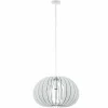 Luminaires Scandinaves-Luminaires Eglo Lampe suspendue Eglo COSSANO Blanc, 1 lumière