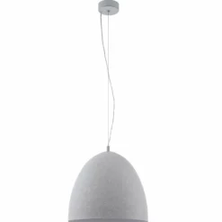 Luminaires Scandinaves-Luminaires Eglo Lampe suspendue Eglo SARABIA Gris, 1 lumière