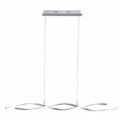 Luminaires Paul Neuhaus Lampe suspendue Paul Neuhaus POLINA LED Acier inoxydable, 2 lumières* Éclairage Led