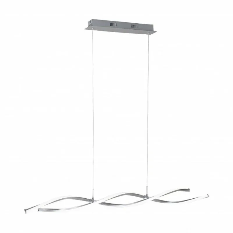 Luminaires Paul Neuhaus Lampe suspendue Paul Neuhaus POLINA LED Acier inoxydable, 2 lumières* Éclairage Led