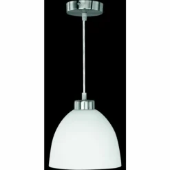 Luminaires Reality Lampe suspendue Reality DALLAS Nickel mat, 1 lumière