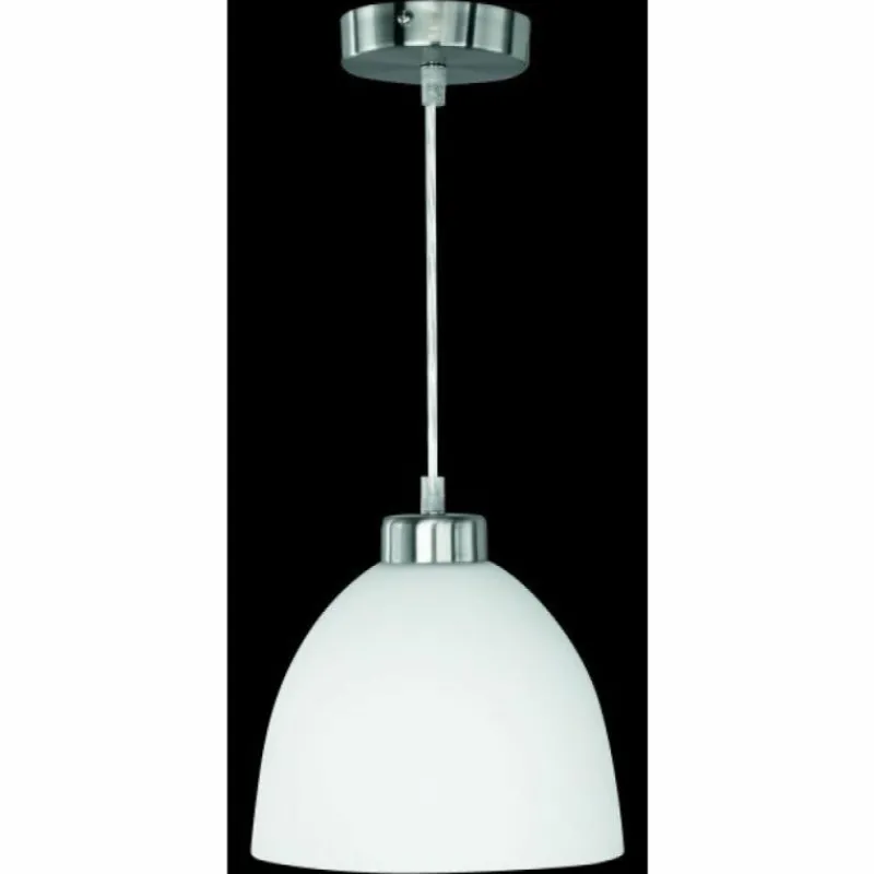 Luminaires Reality Lampe suspendue Reality DALLAS Nickel mat, 1 lumière