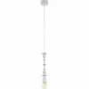 Lampes Vintages & Rétros-Luminaires Eglo Lampe suspension Eglo AVOLTRI Blanc, 1 lumière