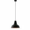 Luminaires Scandinaves-Luminaires Eglo Lampe suspension Eglo SOMERTON Cuivre, Noir, 1 lumière