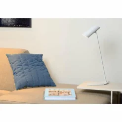 Luminaires Scandinaves-Luminaires Lucide Lampes de table Lucide HESTER Blanc, 1 lumière