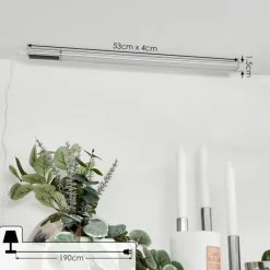 hofstein lampes pour bandeaux Raivo LED Noir, Argenté, 1 lumière, Télécommandes, Changeur de couleurs