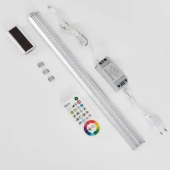 hofstein lampes pour bandeaux Raivo LED Noir, Argenté, 1 lumière, Télécommandes, Changeur de couleurs