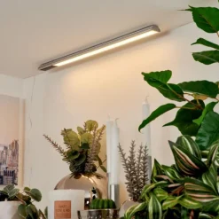 hofstein lampes pour bandeaux Raivo LED Noir, Argenté, 1 lumière, Télécommandes, Changeur de couleurs