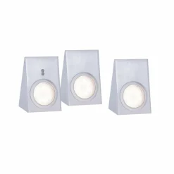 Luminaires Leuchten Direkt lampes pour bandeaux Leuchten Direkt THEO LED Acier inoxydable, 3 lumières* Éclairage Led