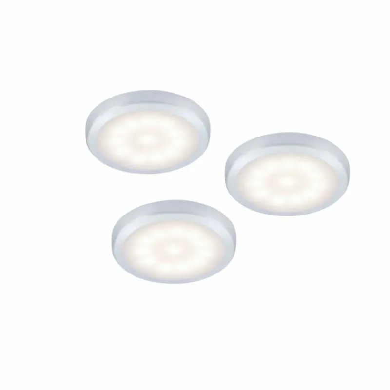 Luminaires Leuchten Direkt lampes pour bandeaux Leuchten Direkt THEO LED Argenté, 3 lumières* Éclairage Led