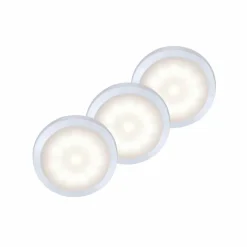 Luminaires Leuchten Direkt lampes pour bandeaux Leuchten Direkt THEO LED Argenté, 3 lumières* Éclairage Led