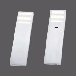 Luminaires Paul Neuhaus lampes pour bandeaux Paul Neuhaus HELENA LED Aluminium, 1 lumière, Détecteur de mouvement* Éclairage Led