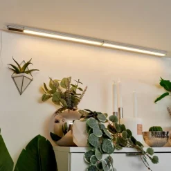 hofstein lampes pour bandeaux set x 2 Raivo LED Noir, Argenté, 2 lumières, Télécommandes, Changeur de couleurs