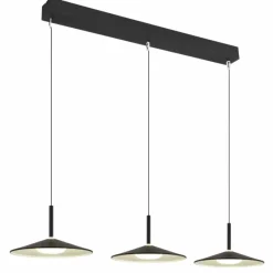 Luminaires Globo Lighting Lampone Suspension LED Noir, 1 lumière* Éclairage Led