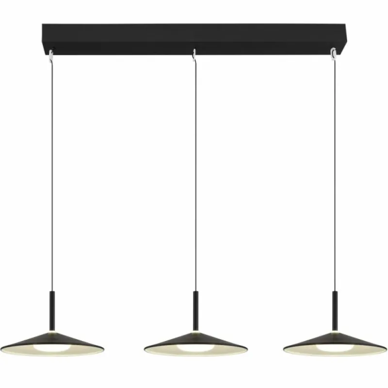 Luminaires Globo Lighting Lampone Suspension LED Noir, 1 lumière* Éclairage Led
