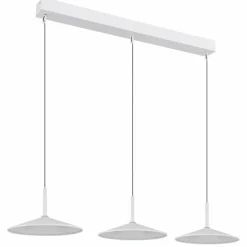 Luminaires Globo Lighting Lampone Suspension LED Blanc, 1 lumière* Suspensions