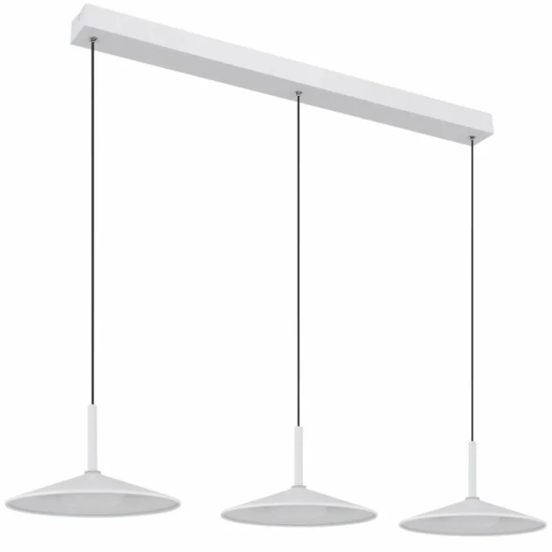 Luminaires Globo Lighting Lampone Suspension LED Blanc, 1 lumière* Éclairage Led