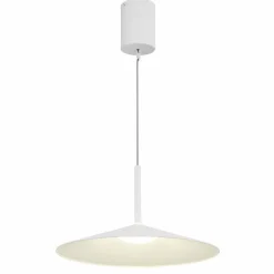 Luminaires Globo Lighting Lampone Suspension LED Blanc, 1 lumière* Éclairage Led