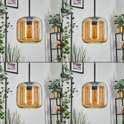 hofstein Lauden Suspension Ambre, 3 lumières